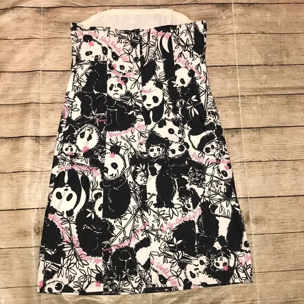 Lilly Pulitzer Pandamonium Bowen Dress RARE - Picture 3 of 7